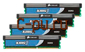 1116Gb DDR-III 1333MHz Corsair XMS3 (CMX16GX3M4A1333C9) (4x4Gb KIT)