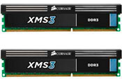 8Gb DDR-III 1600MHz Corsair XMS3 (CMX8GX3M2B1600C9) (2x4 KIT)