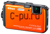 11Nikon Coolpix AW100 Orange