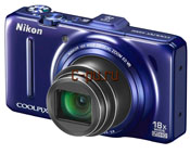 11Nikon Coolpix S9300 Blue