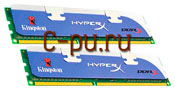 114Gb DDR-III 1600MHz Kingston HyperX (KHX1600C9D3K2/4GX) (2x2Gb KIT)