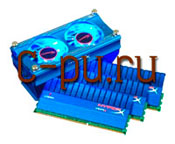 116Gb DDR-III 1800MHz Kingston HyperX (KHX1800C9D3T1FK3/6GX) (3x2Gb KIT)