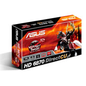 Radeon HD 6870 ASUS PCI-E 1024Mb (EAH6870 DC/2DI2S/1GD5)