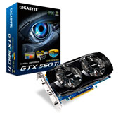 GeForce GTX560 Ti Gigabyte PCI-E 1024Mb (GV-N560OC-1GI)