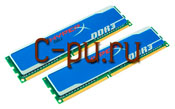 118Gb DDR-III 1333MHz Kingston (KHX1333C9D3B1K2/8G) (2x4Gb KIT)
