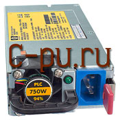 11HP Common Slot High Рабочая эффективность Power Supply Kit 750W (512327-B21)