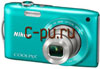 Nikon Coolpix S3300 Green